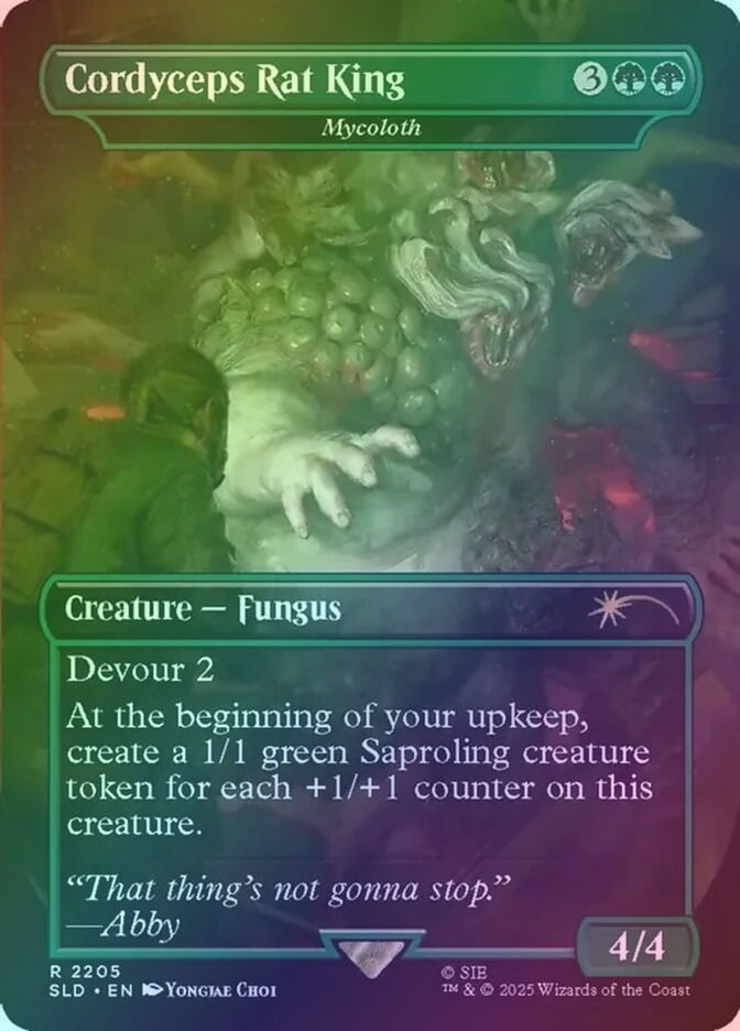 Mycoloth (SLD) (2205) / Borderless / Foil