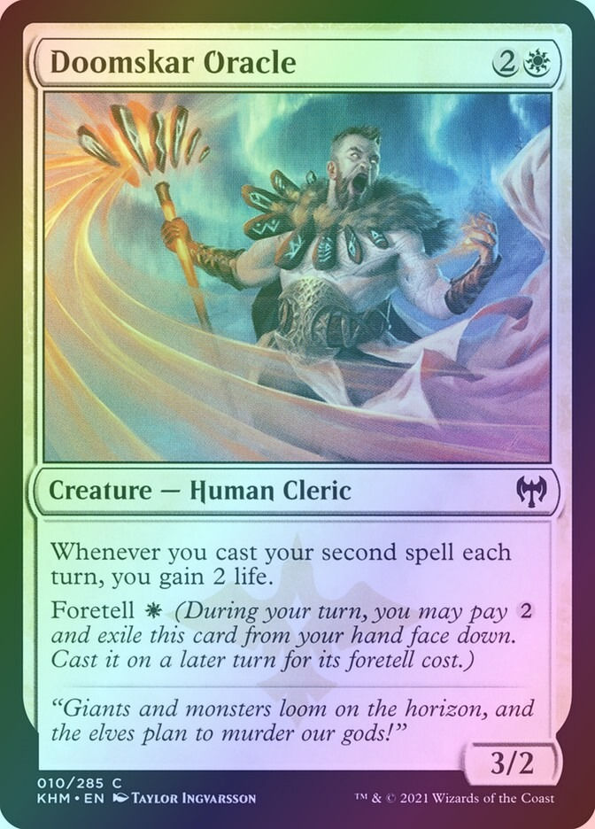 Doomskar Oracle (KHM) (10) / Foil