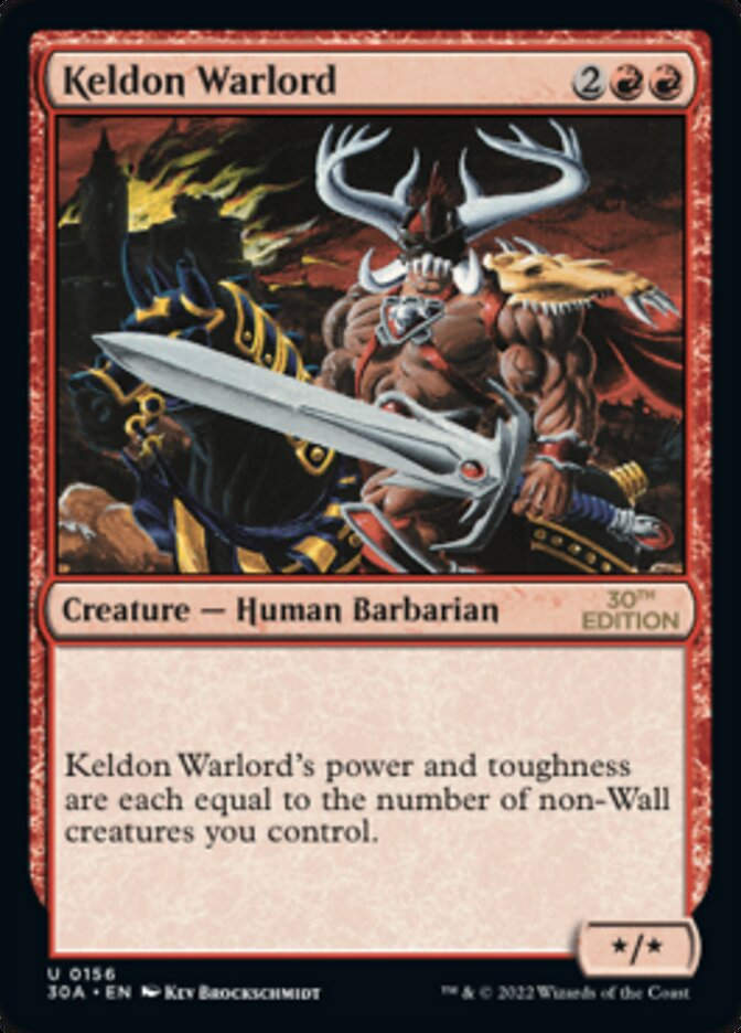 Keldon Warlord (30a)