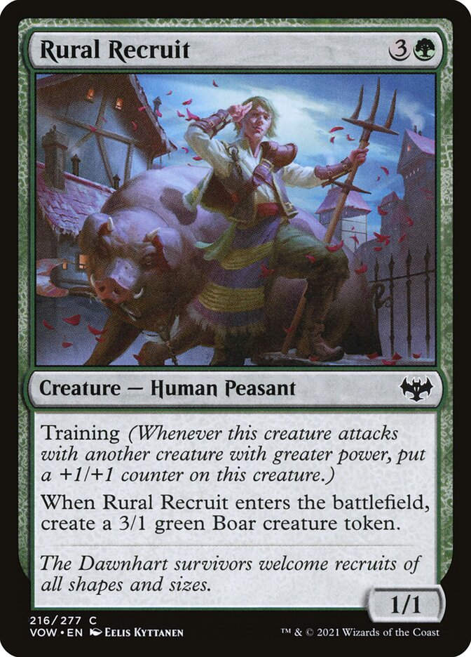 Rural Recruit (VOW) (216)