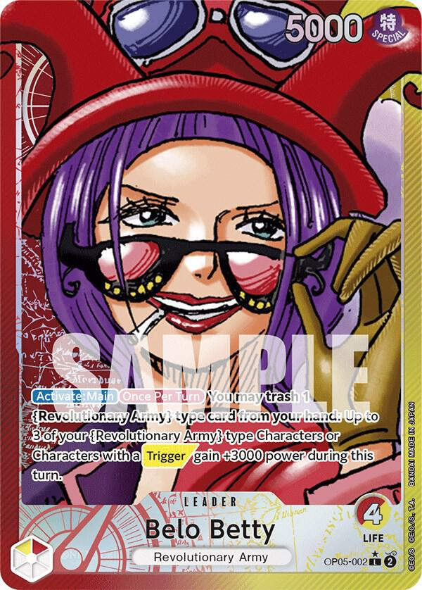Belo Betty (002) (Alternate Art) (OP05-002) / Foil