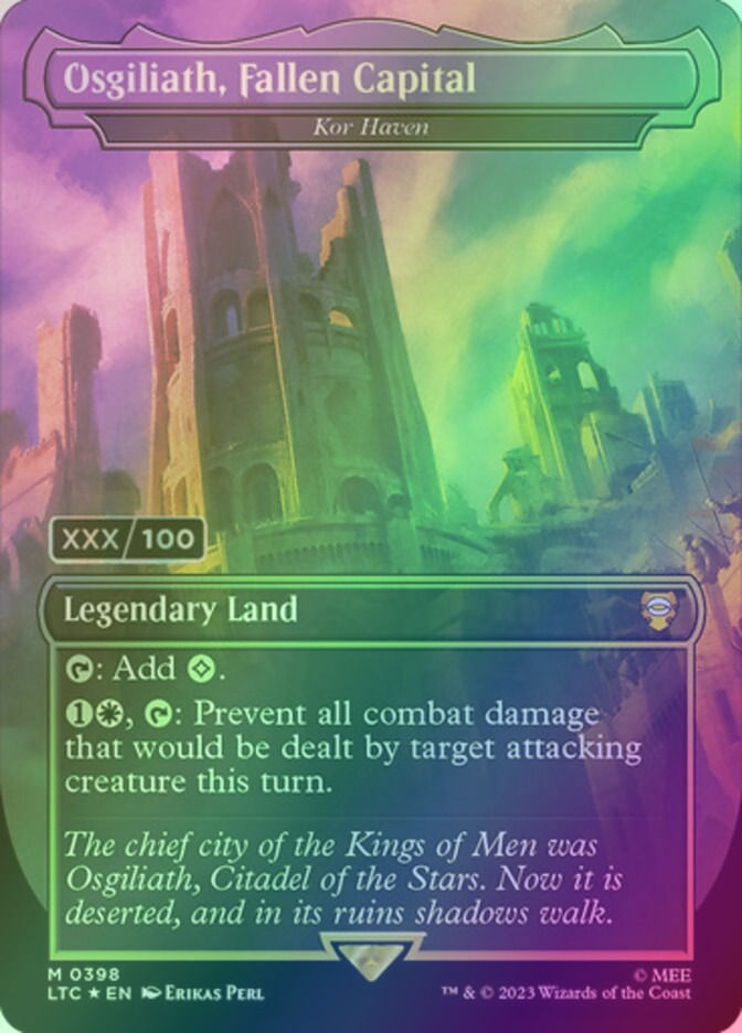 Kor Haven (LTC) (398z) / Borderless / Serialized