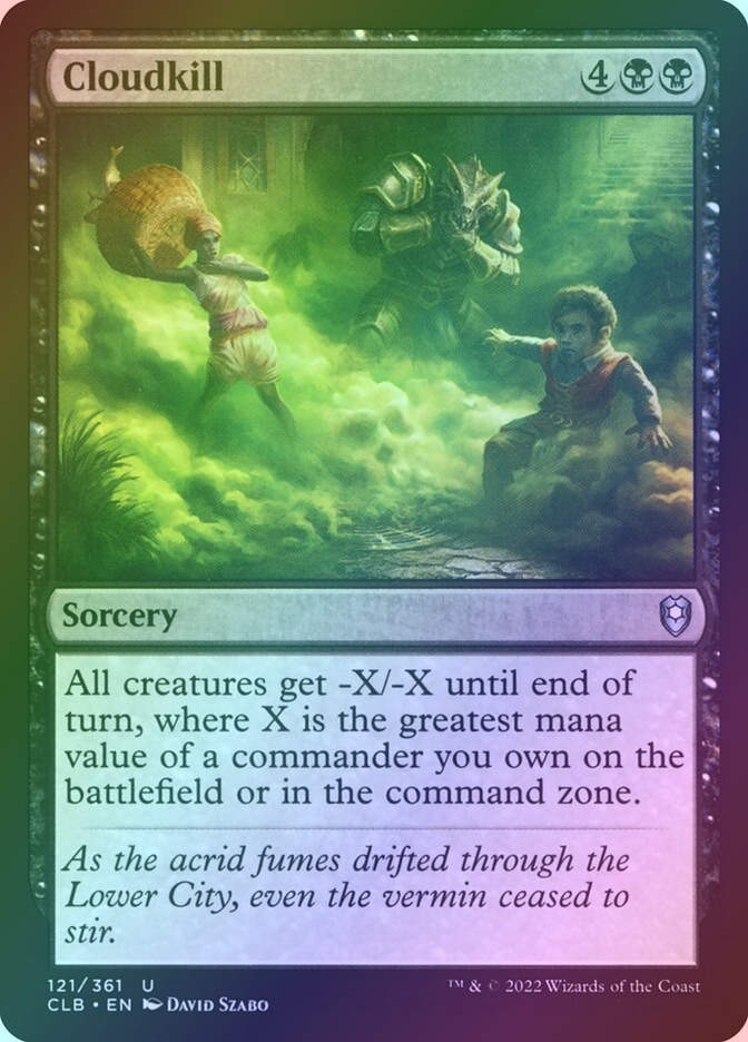 Cloudkill (CLB) (121) / Foil
