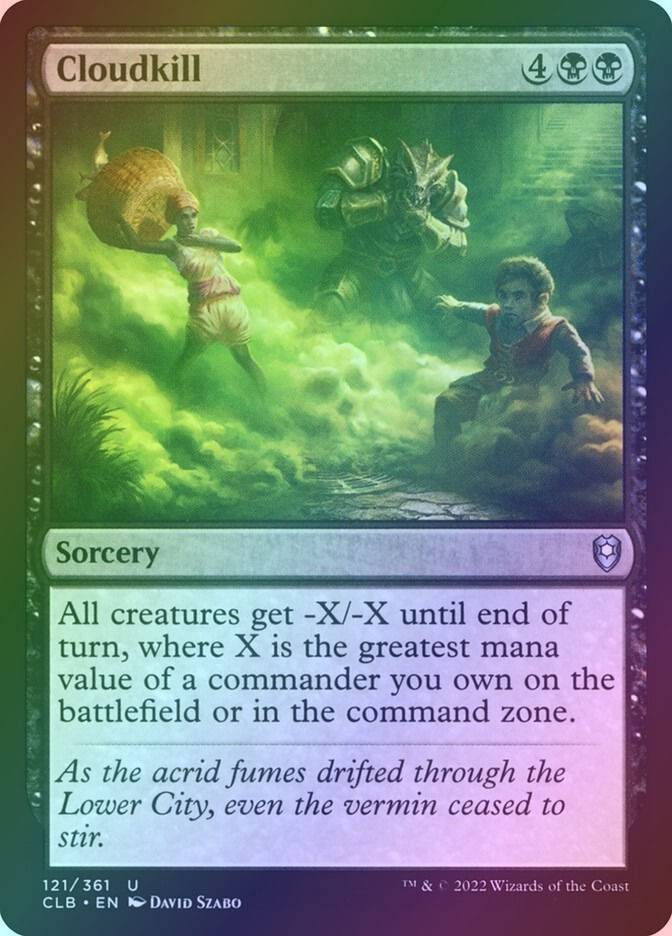 Cloudkill (CLB) (121) / Foil