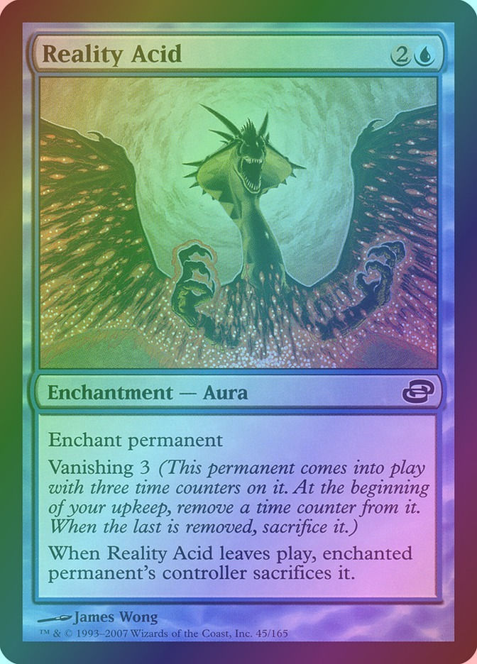 Reality Acid (PLC) (45) / Foil