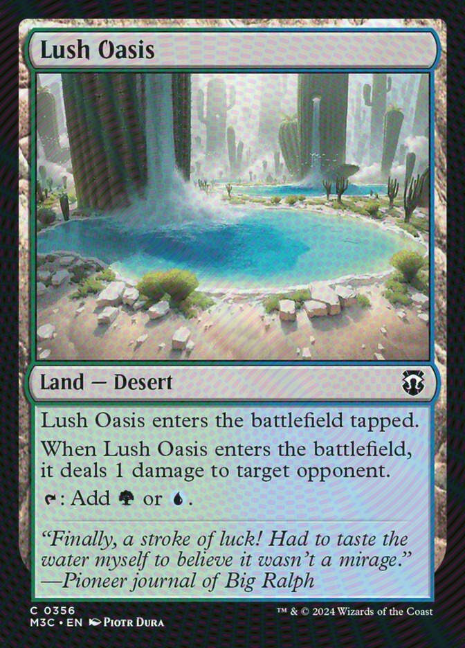 Lush Oasis (M3C) (356) / Ripple Foil