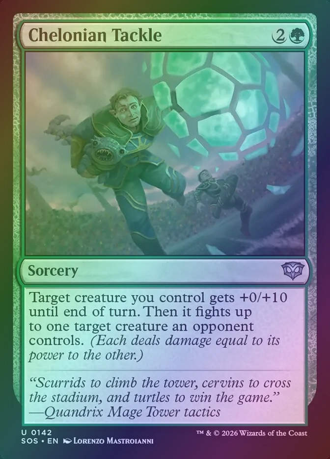 Chelonian Tackle (SOS) (142) / Foil