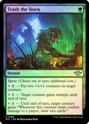 Trash the Town (otj) (186) / Foil