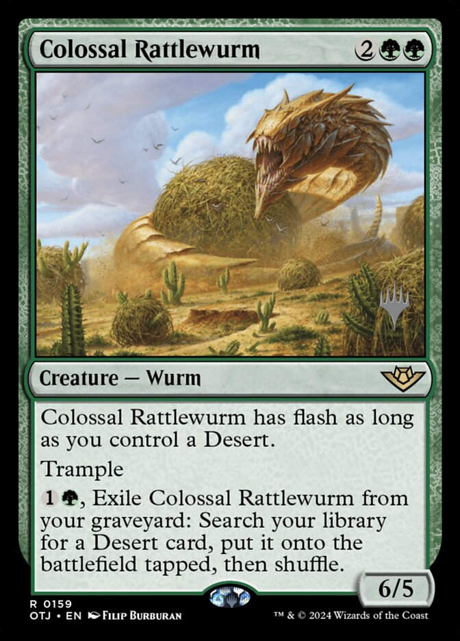 Colossal Rattlewurm (POTJ) (159p)