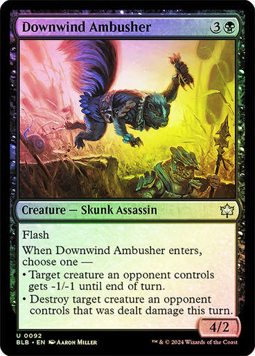 Downwind Ambusher (blb) (92) / Foil