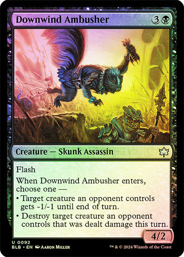Downwind Ambusher (blb) (92) / Foil