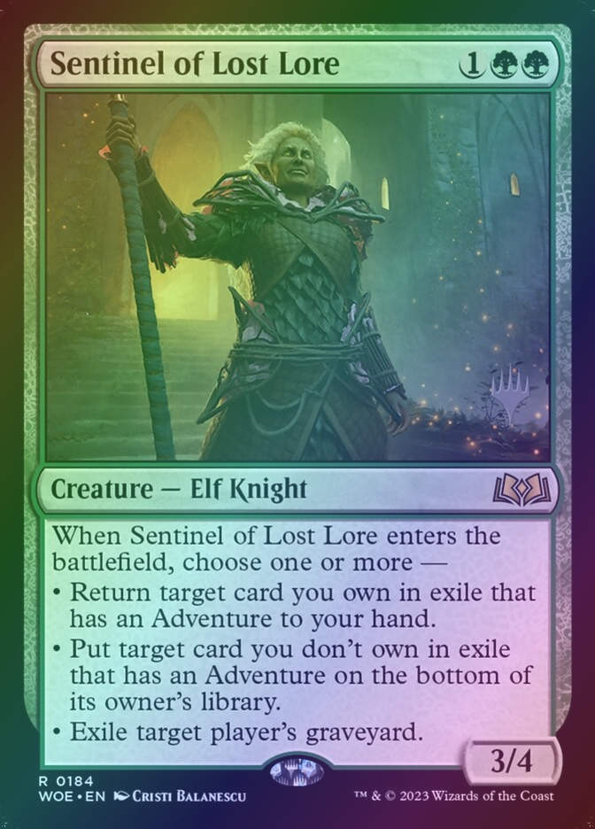 Sentinel of Lost Lore (PWOE) (184p) / Foil