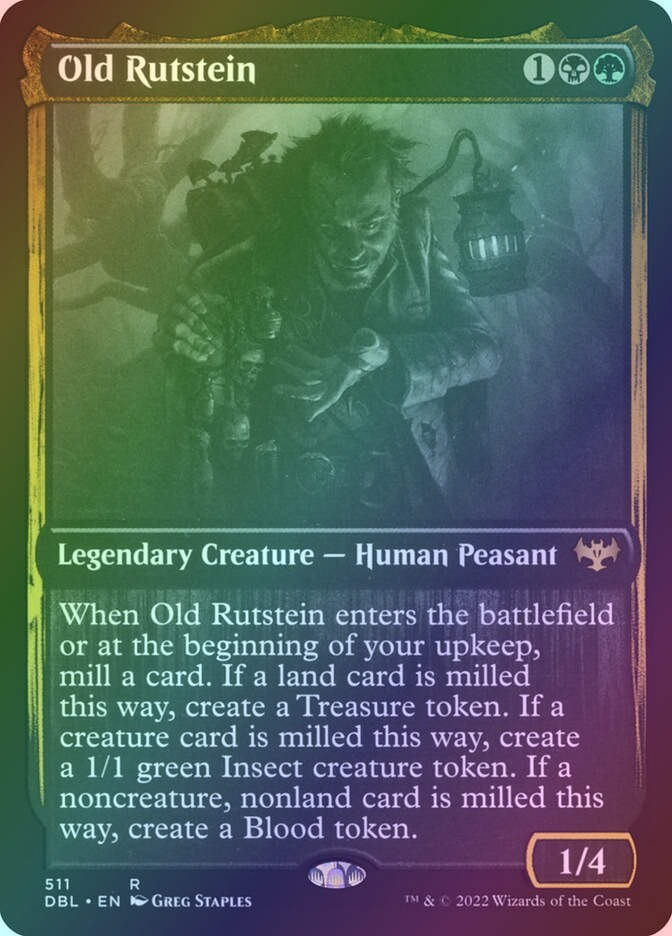 Old Rutstein (DBL) (511) / Foil