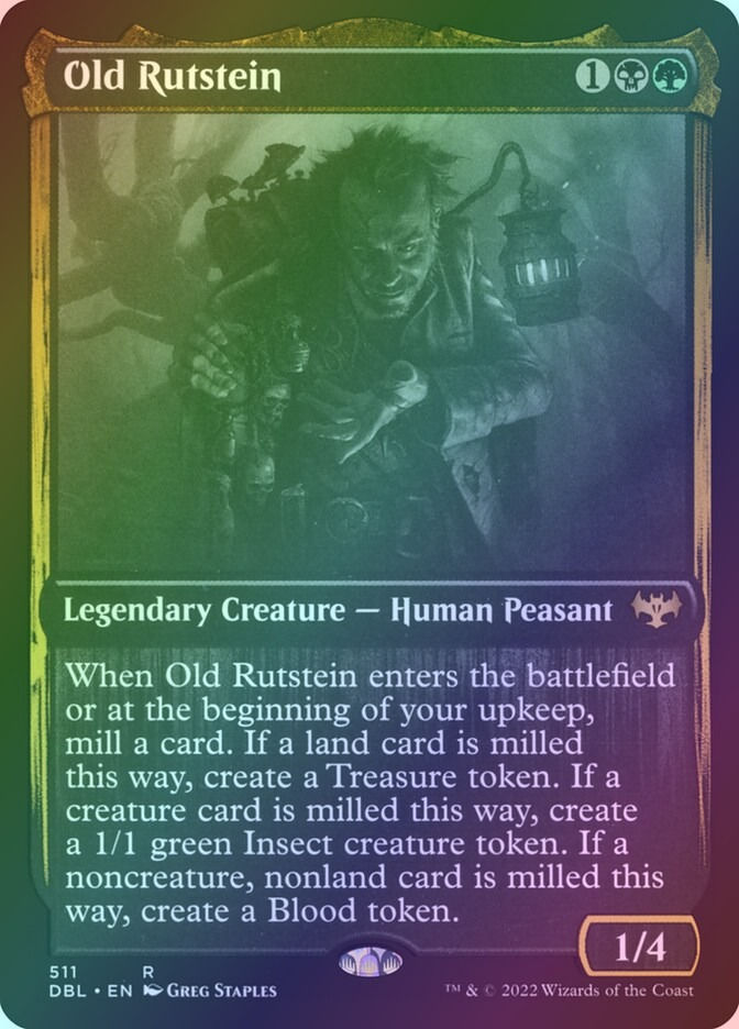 Old Rutstein (DBL) (511) / Foil