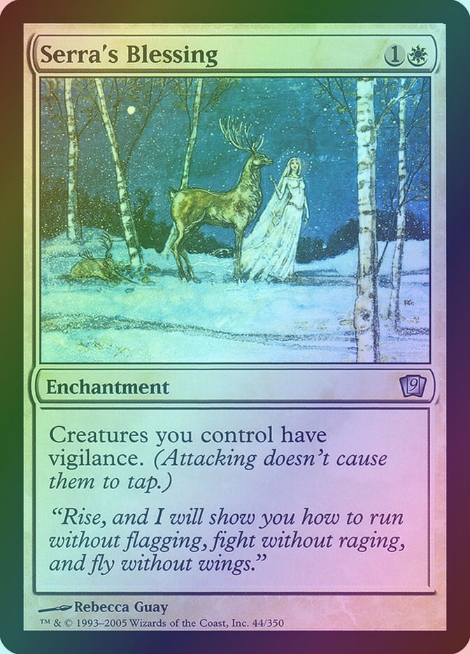 Serra's Blessing (9ED) (44★) / Foil