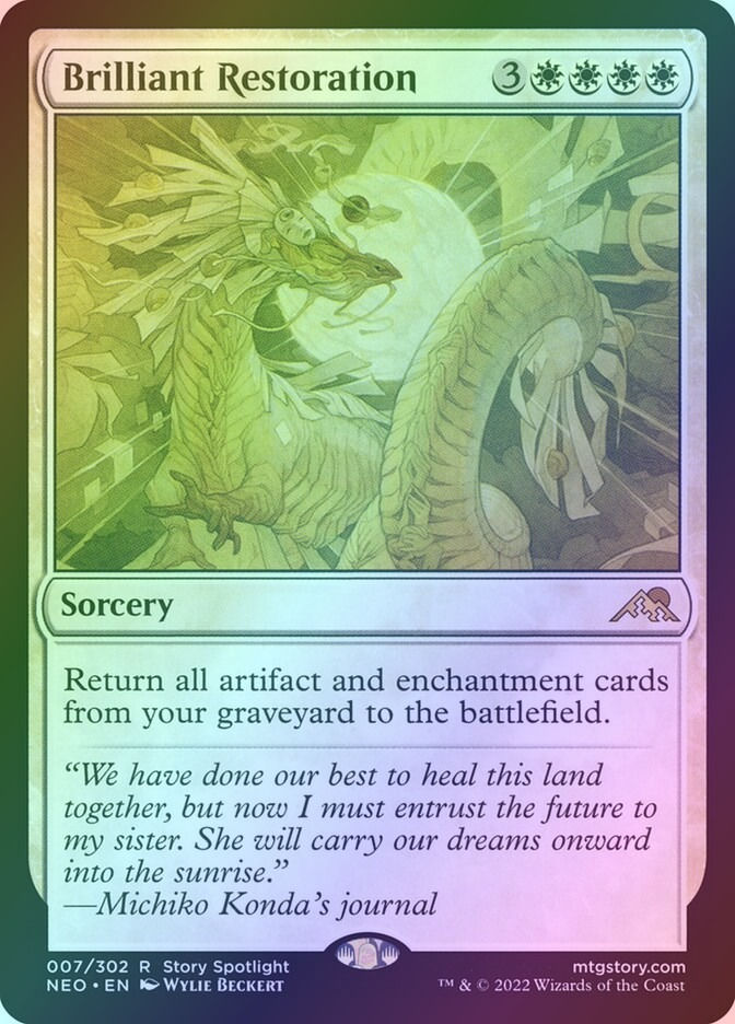 Brilliant Restoration (NEO) (7) / Foil
