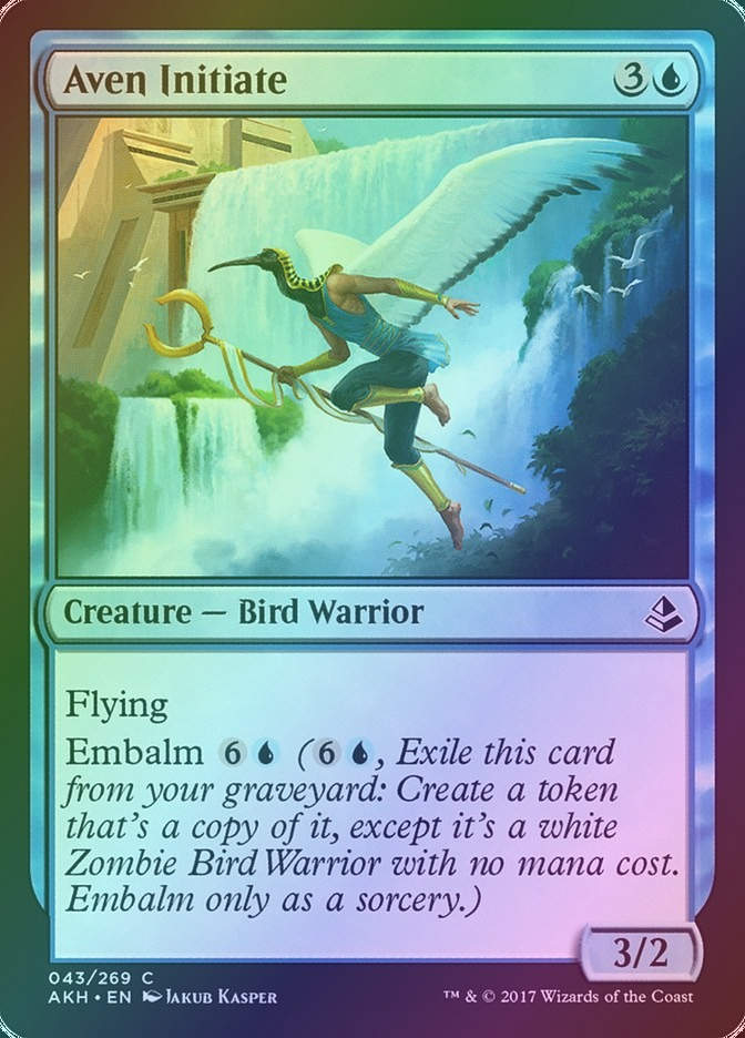 Aven Initiate (AKH) (43) / Foil