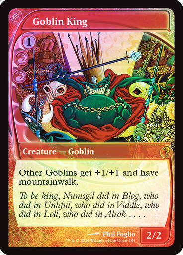 Goblin King (MB2) (191) / Foil