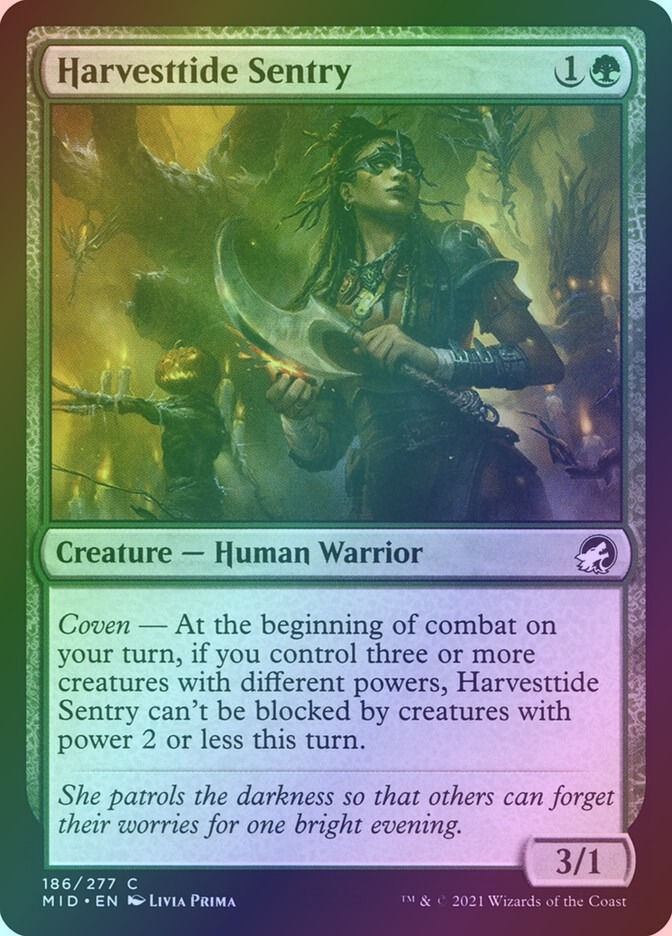 Harvesttide Sentry (MID) (186) / Foil