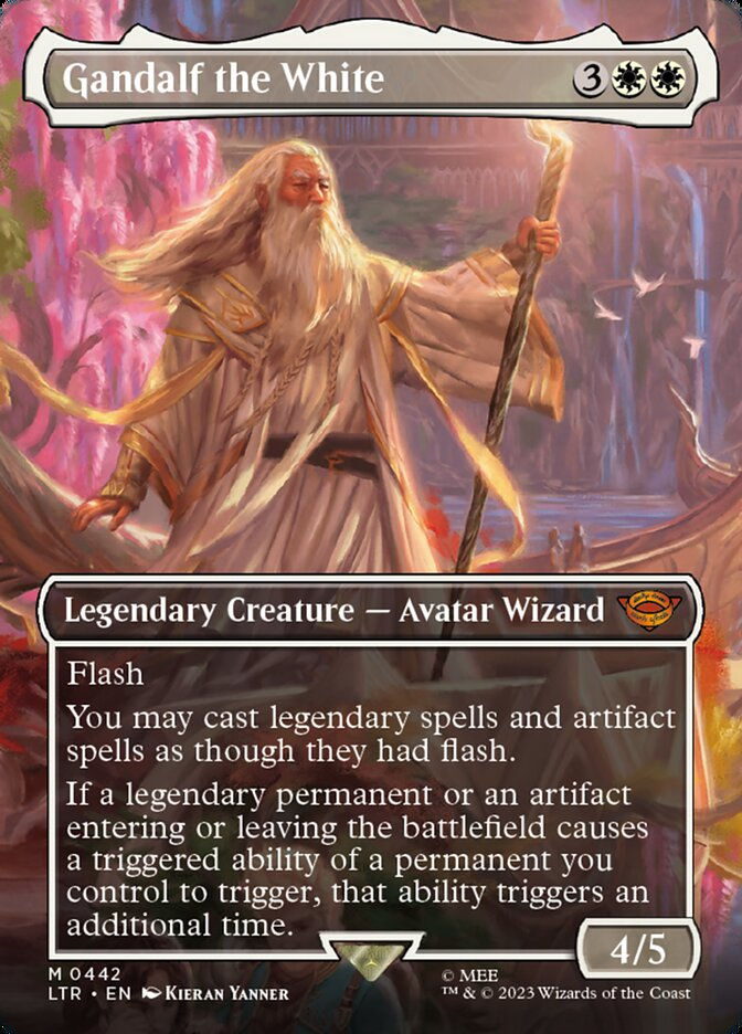 Gandalf the White (LTR) (442) / Borderless