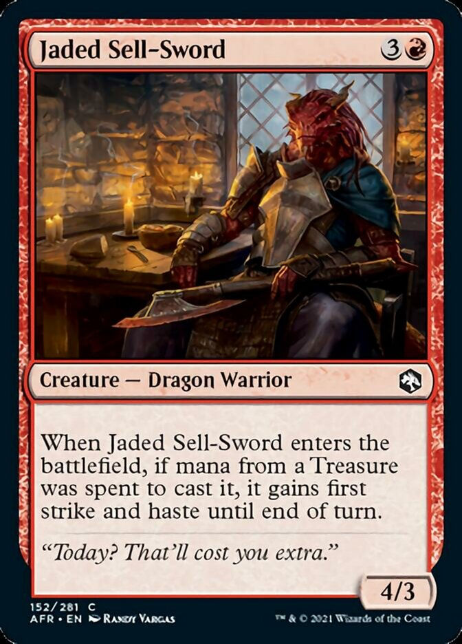 Jaded Sell-Sword (AFR)