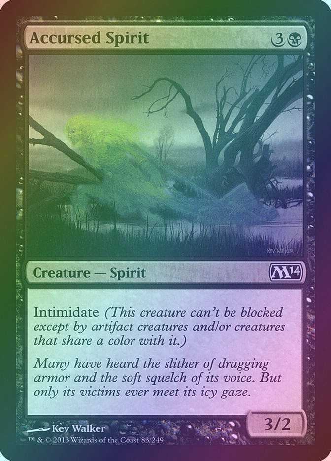 Accursed Spirit (M14) (83) / Foil