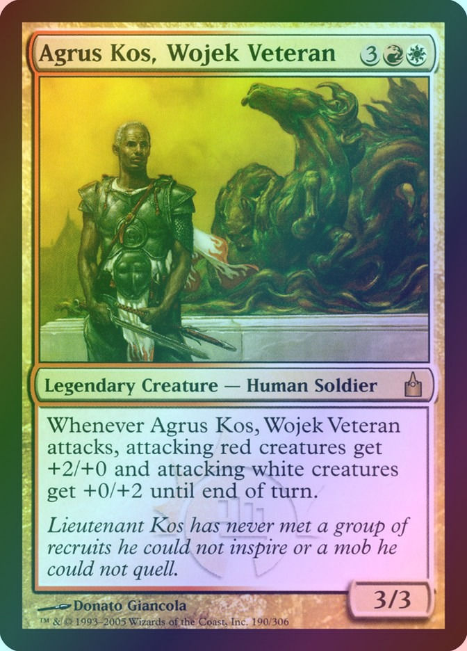 Agrus Kos, Wojek Veteran (RAV) (190) / Foil