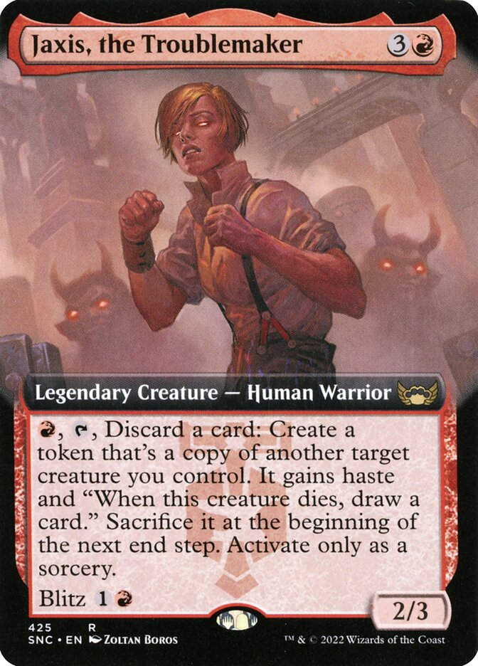 Jaxis, the Troublemaker (SNC) (425) / Extended Art