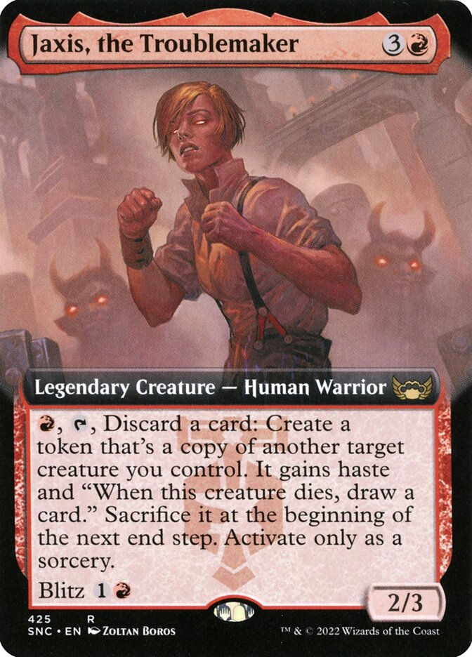 Jaxis, the Troublemaker (SNC) (425) / Extended Art