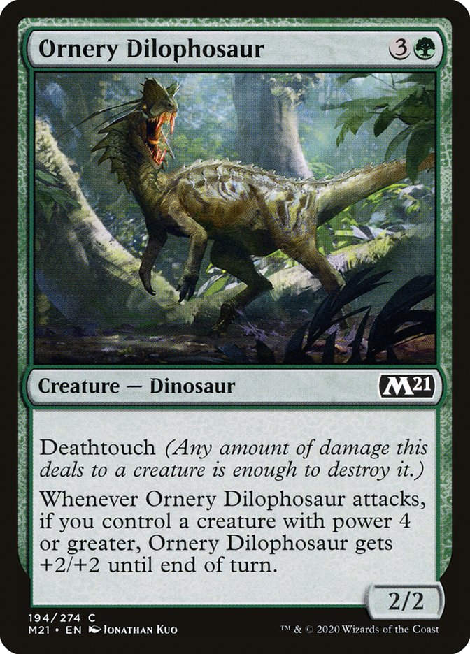 Ornery Dilophosaur (M21) (194)