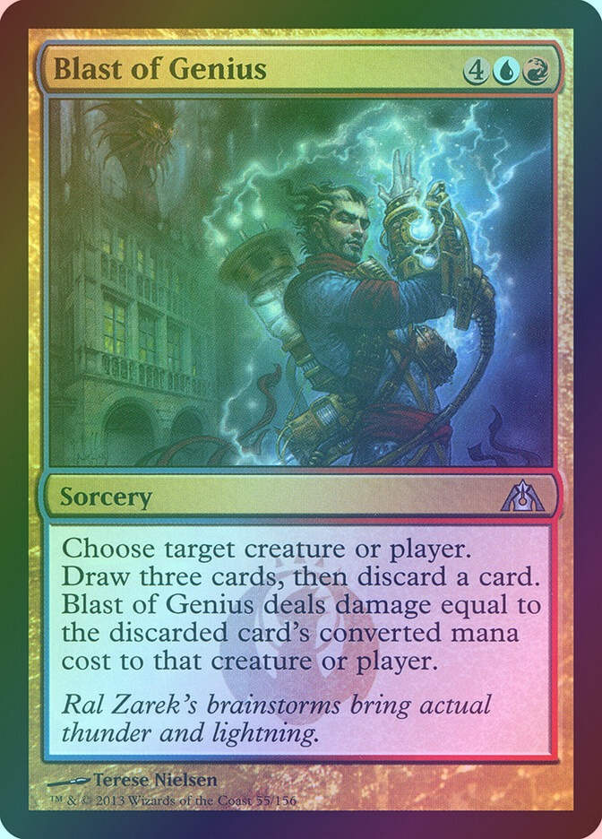 Blast of Genius (DGM) (55) / Foil