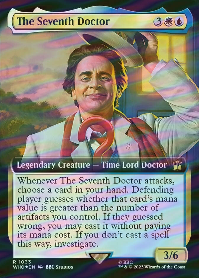 The Seventh Doctor (WHO) (1033) / Extended Art / Surge Foil