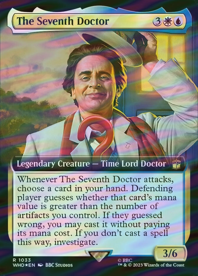 The Seventh Doctor (WHO) (1033) / Extended Art / Surge Foil
