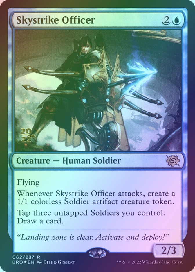 Skystrike Officer (PBRO) (62s) / Foil