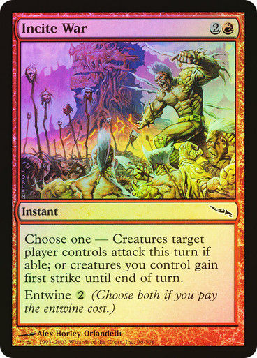 Incite War (MRD) (96) / Foil