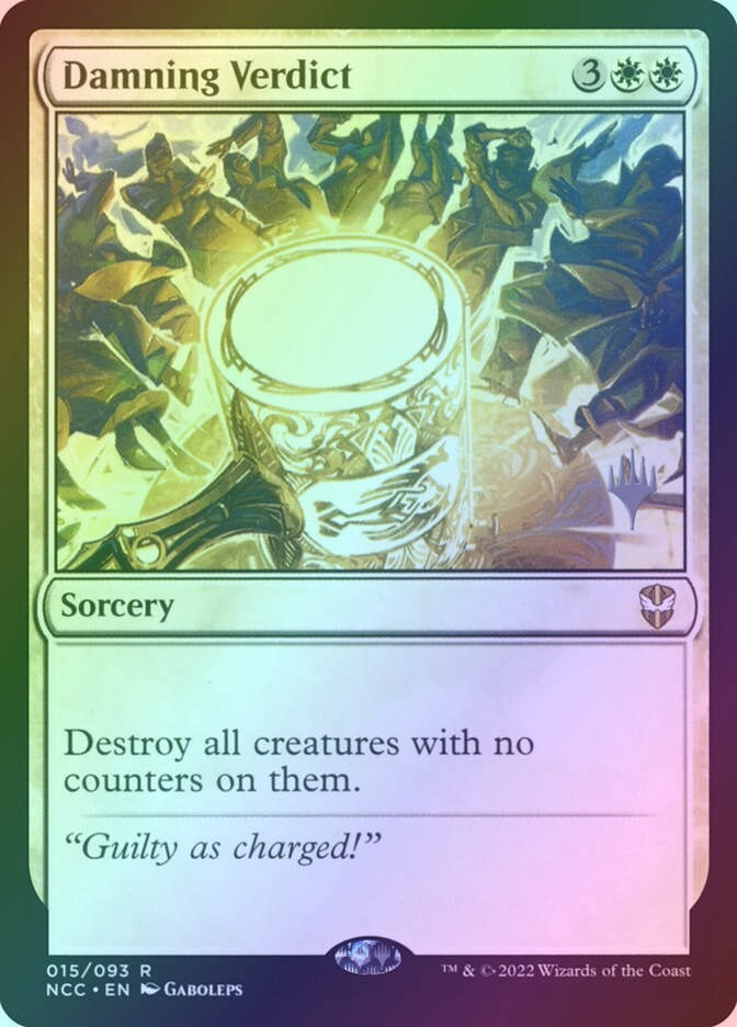 Damning Verdict (PNCC) (15p) / Foil