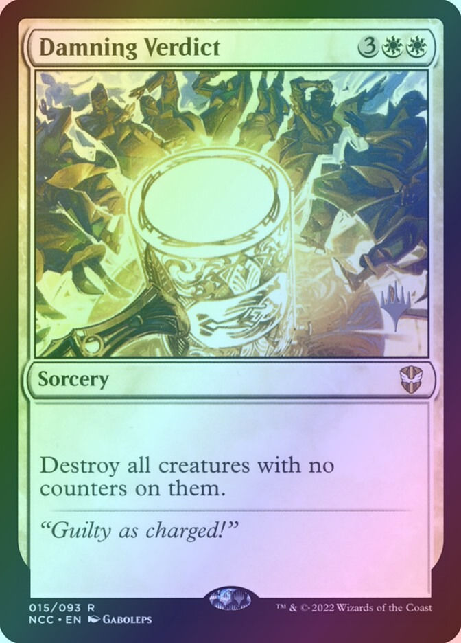 Damning Verdict (PNCC) (15p) / Foil