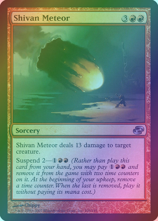 Shivan Meteor (PLC) (106) / Foil