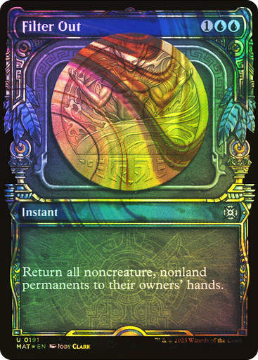 Filter Out (MAT) / Halo Foil