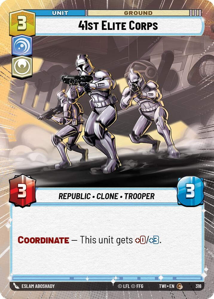 41st Elite Corps (Hyperspace) (TWI) (318) / Foil