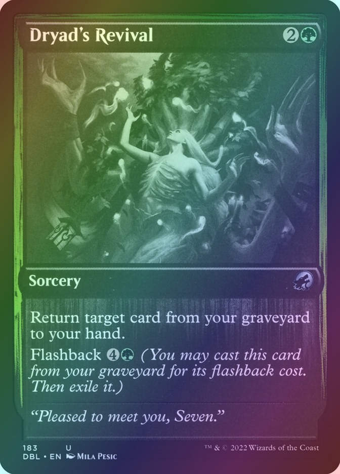 Dryad's Revival (DBL) (183) / Foil