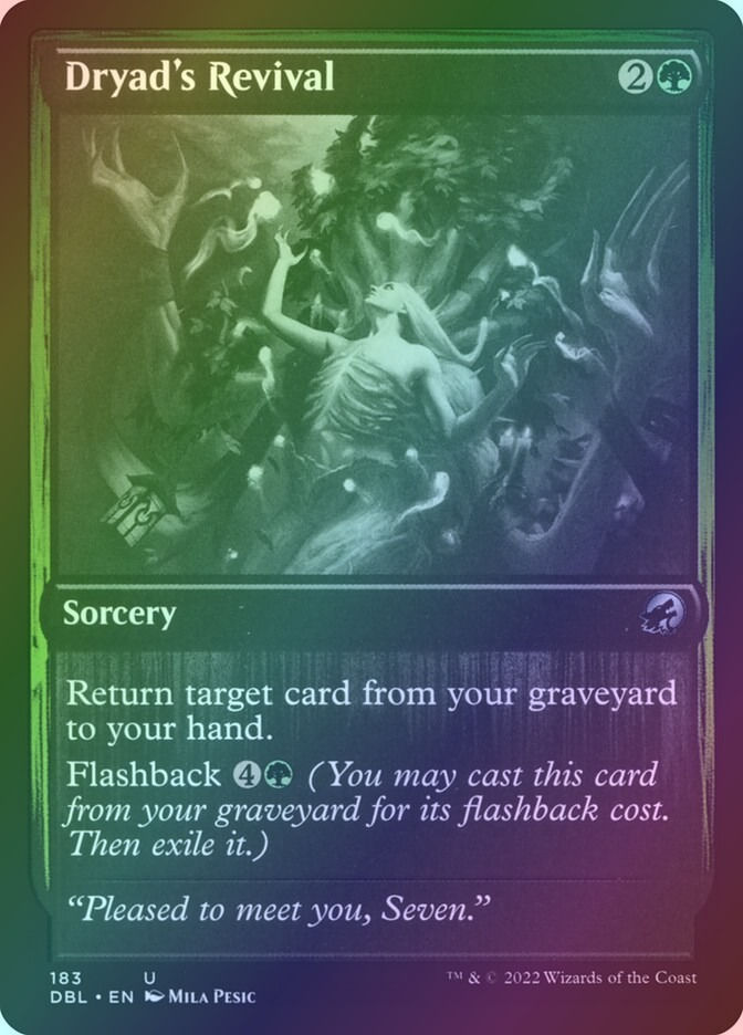 Dryad's Revival (DBL) (183) / Foil