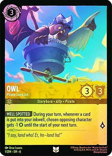 Owl - Pirate Lookout (LOR_AZU) / Foil