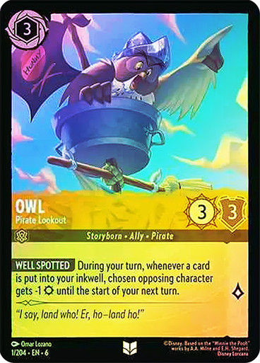 Owl - Pirate Lookout (LOR_AZU) / Foil