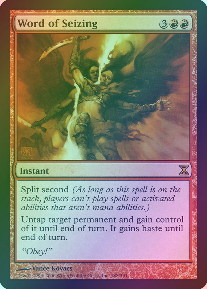 Word of Seizing (TSP) (188) / Foil