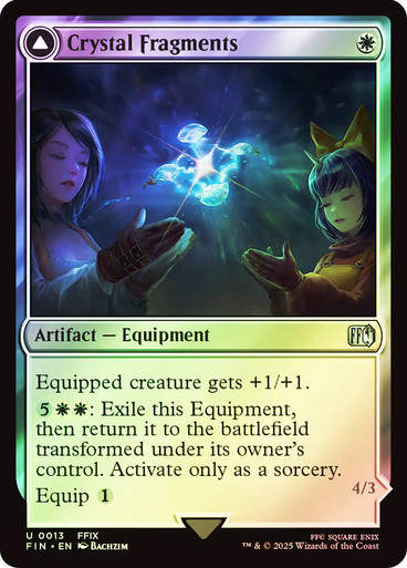 Crystal Fragments // Summon: Alexander (FIN) (13) / Foil