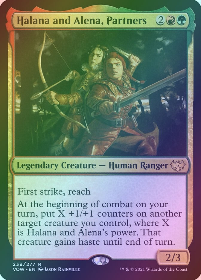 Halana and Alena, Partners (VOW) (239) / Foil