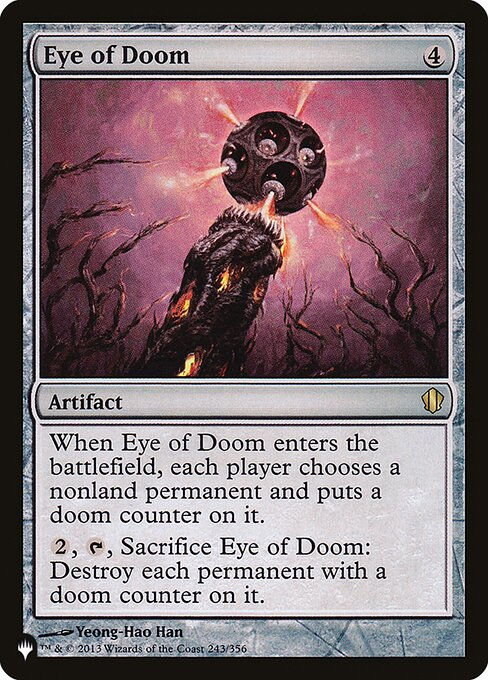 Eye of Doom (PLST) (C13-243)