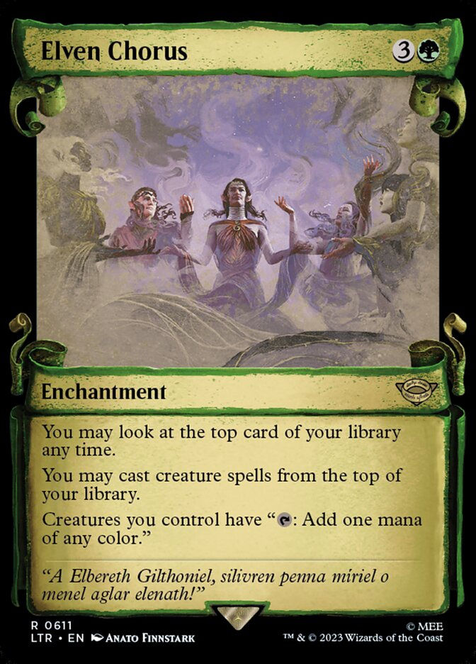Elven Chorus (LTR) (611) / Showcase