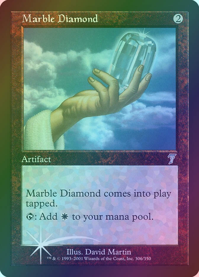 Marble Diamond (7ED) (306★) / Foil